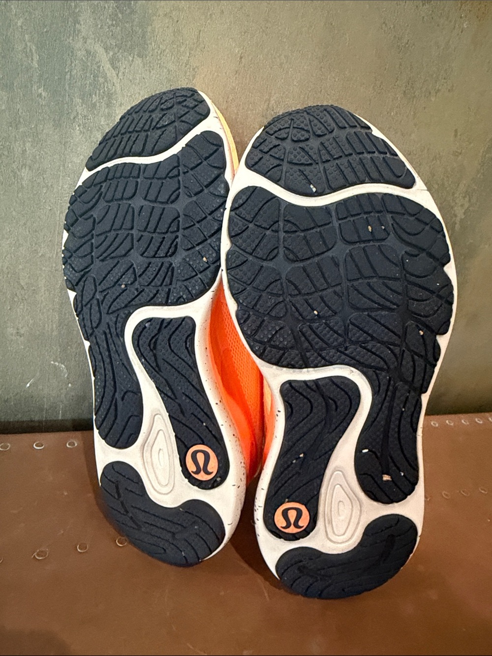LuluLemon Women's  Blissfeel 2 Running Orange Running Sneakers - Picture 5 of 7